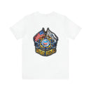 Guardians of the Coast: Military T-Shirt with 'Double Flag Coast Guard' Design