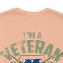 Timeless Service: Military Design T-Shirt - 'I'm a Veteran - My Oath of Enlistment Has No Expiration Date