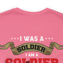 Forever a Soldier: Military Design T-Shirt Honoring Service and Dedication