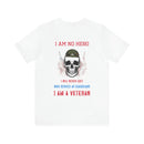 Warrior's Resolve: Military Design T-Shirt - 'I Was a Warrior, Not a Hero, But Served with a Few - Defeat is Not an Option, Quitting is Never an Option - Proud Veteran of the One Percent, Guardians of our Nation's Freedom
