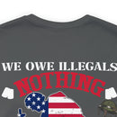 Honoring Our Veterans: Military Design T-Shirt - We Owe Them Everything