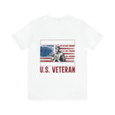 Underestimate No More: Military Design T-Shirt - U.S. Veteran, Proving Age Doesn't Define Valor