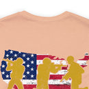 Honoring Courage: Veteran of the United States Army Military Design T-Shirt