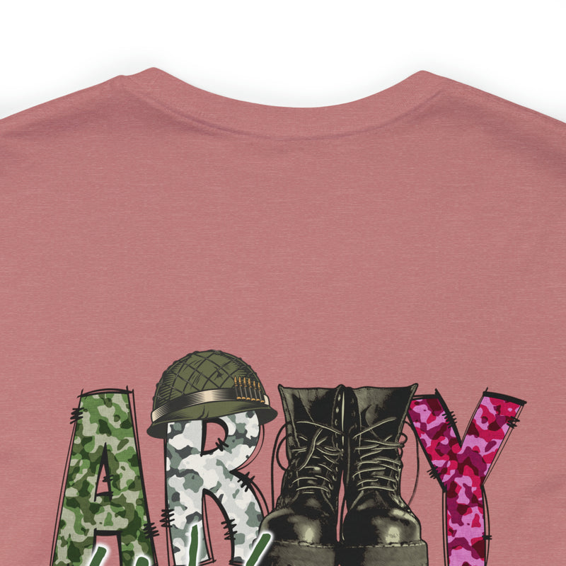 Army Wife: Military Design T-Shirt for Strong and Supportive Partners!