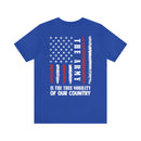 The True Nobility: Military Design T-Shirt - Army, Pride of Our Country