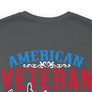 USA-Made Valor: Military Design T-Shirt - American Veteran, Serving with Honor