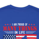 Proud Daughter of a Veteran: Military Design T-Shirt Celebrating Family Legacy