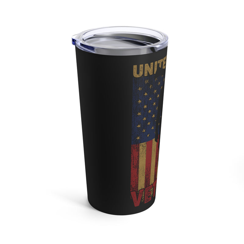 Honoring Service: 20oz United States Veteran Military Design Tumbler