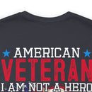 Honoring American Veterans: Walking Beside Heroes T-Shirt with Military Design - Celebrating the Honor