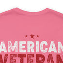 American Veteran: Made in USA, Served with Honor - Military Design T-Shirt for True Patriots