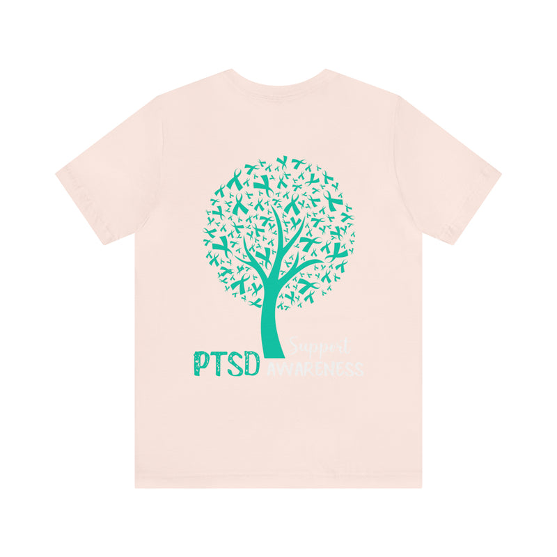 Raise PTSD Awareness with our Unique Tree Design T-Shirt