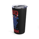 Proud Dad: 20oz Military Design Tumbler - Honoring My Veteran Child with Pride!