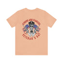 Strong and Fearless: Veteran's Day Military Design T-Shirt