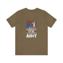 Proud Veteran: United States Army Military Design T-Shirt Saluting Service and Sacrifice