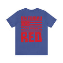 Red Friday Warrior: Military Design T-Shirt - On Friday We Wear Red