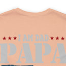 Dad, Papa, Veteran T-Shirt: Fearless and Unstoppable Military Design