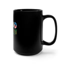 Display Your Pride with the 15oz Military Design Black Mug: Proud Veteran Edition