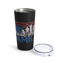 Proud Army Family 20oz Military Design Tumbler - Black Background