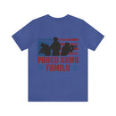 Proud Army Family: Military Design T-Shirt Celebrating Our Strength and Unity