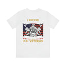 U.S. Veteran Pride Military Design T-Shirt - 'I Served, I Sacrificed, I Regret Nothing'