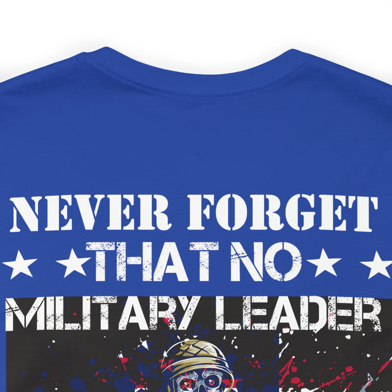 Audacity of Greatness: Military Design T-Shirt Reminding Us of Leadership's Essential Trait