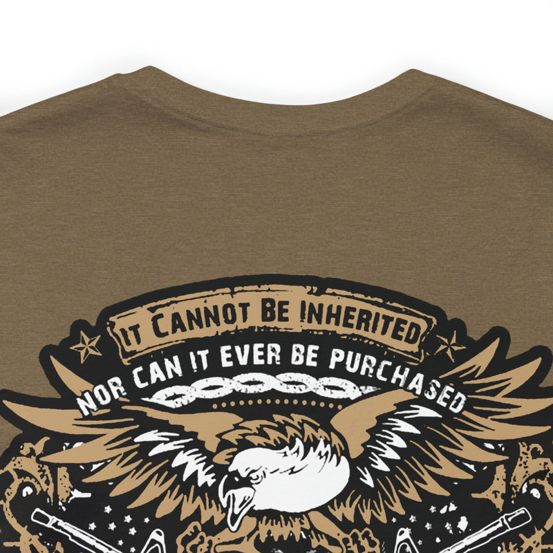 Proudly Served: Military T-Shirt with 'Army Veteran' Design