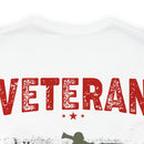 United States Army Veteran: Pride in Military Design T-Shirt