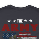 Noble Defenders: Military Design T-Shirt Celebrating the Army's Honor and Bravery