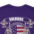 Wisdom in Service: Military Design T-Shirt Celebrating Soldiers' Critical Thinking