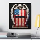 Guardian’s Grief” Framed Canvas