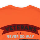 Ever Ready Veterans: Military Design T-Shirt - Always Prepared, Never Forgotten