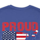 Proud Dad of a Veteran: Military Design T-Shirt - Wear Your Pride!
