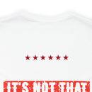 Veteran: I Did When Others Didn't Military Design T-Shirt – Celebrate Your Courage and Resilience