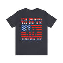 Proud to Be an American: Military Design T-Shirt Celebrating Patriotism