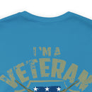 Timeless Service: Military Design T-Shirt - 'I'm a Veteran - My Oath of Enlistment Has No Expiration Date