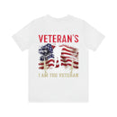 Empowered Veteran T-Shirt: Not the Veteran's Wife, I Am the Veteran