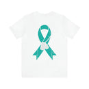Veteran PTSD Awareness Teal Ribbon Design T-Shirt