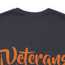 American Heroes: Veterans, True Patriots" Military Design T-Shirt