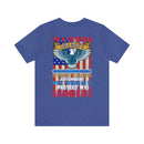 Proud Veteran Grandpa: Military Design T-Shirt - Defender of Strangers, Guardian of Grandkids