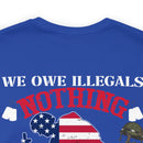 Honoring Our Veterans: Military Design T-Shirt - We Owe Them Everything