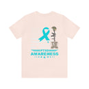 Patriotic Military PTSD Awareness: Support Our Heroes T-Shirt