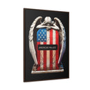 Guardian’s Grief” Framed Canvas