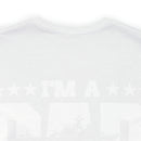 Fearless Family Man: Military Design T-Shirt - 'I'm a Dad, Grandpa, and a Navy Veteran - Nothing Scares Me