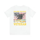 Vietnam Veteran Tribute: 'I Walked The Line' Military Design T-Shirt