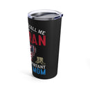 Mom: The Most Important Title - 20oz Military Design Tumbler for Proud Veteran Moms