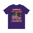 Honored Comrades: Military Design T-Shirt - Walking beside American Veterans with Pride