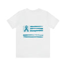 PTSD Awareness Cotton T-Shirt, Not All Wounds Are Visible Design