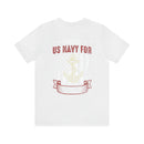 Maternal Navy Pride: 'Proud US Navy Mom' Military Design T-Shirt