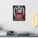 Guardian’s Grief” Framed Canvas