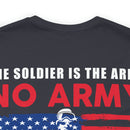 The Heart of the Army: Military Design T-Shirt - Soldiers Make the Army, Army Makes the Difference